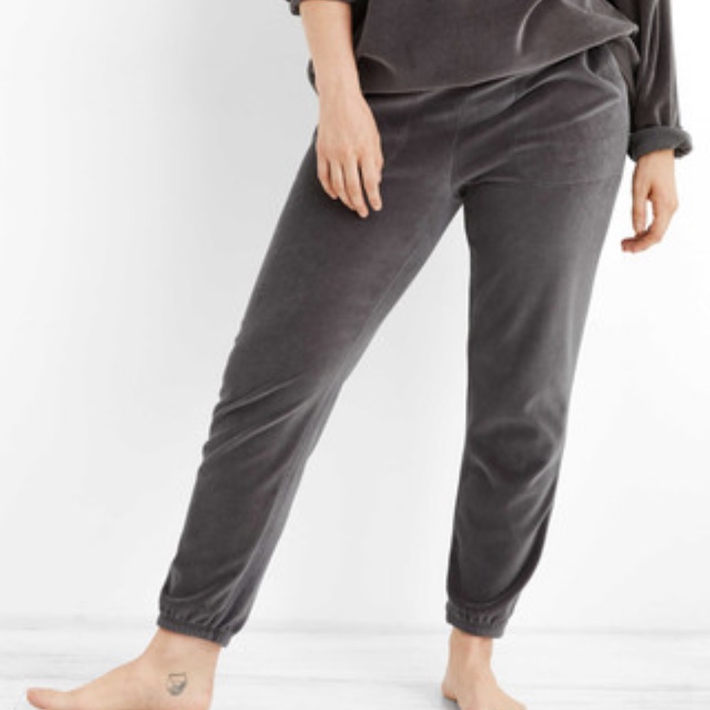REAL Obsessed Velour Jogger